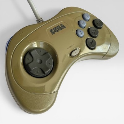 Sega Saturn USB Controller Genuine Shell Buttons New Membranes PC Mac Switch PS3