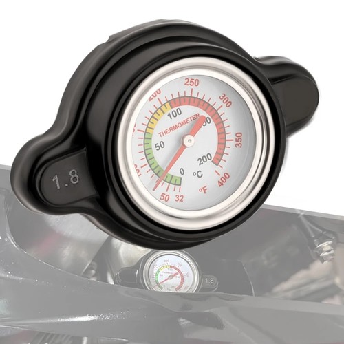 1.8kg/cm² Temp Gauge Radiator Cap for 2002-2015 Honda CRF450R Prevents Boil-Over - Picture 7 of 13