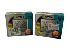 TDK 80 MD-XA80 Digital XA Recordable MiniDisc Sealed 6 Discs  NEW