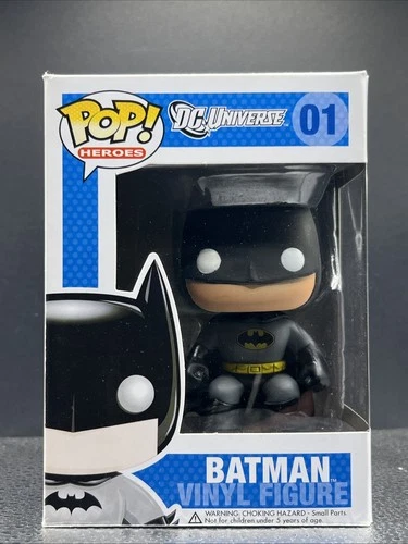 Funko Pop! Vinyl: DC Universe - Batman #01 2012 W/Protector