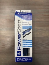 Powerstep Protech Full Length Size F Men’s 9-9 1/2 And Women’s 11-11 1/2