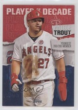 2020 Topps Topps Player of the Decade Mike Trout #MT-23 qf6
