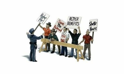 Picket Line - N Maßstab (7 Stück) Woodland Scenics A2197