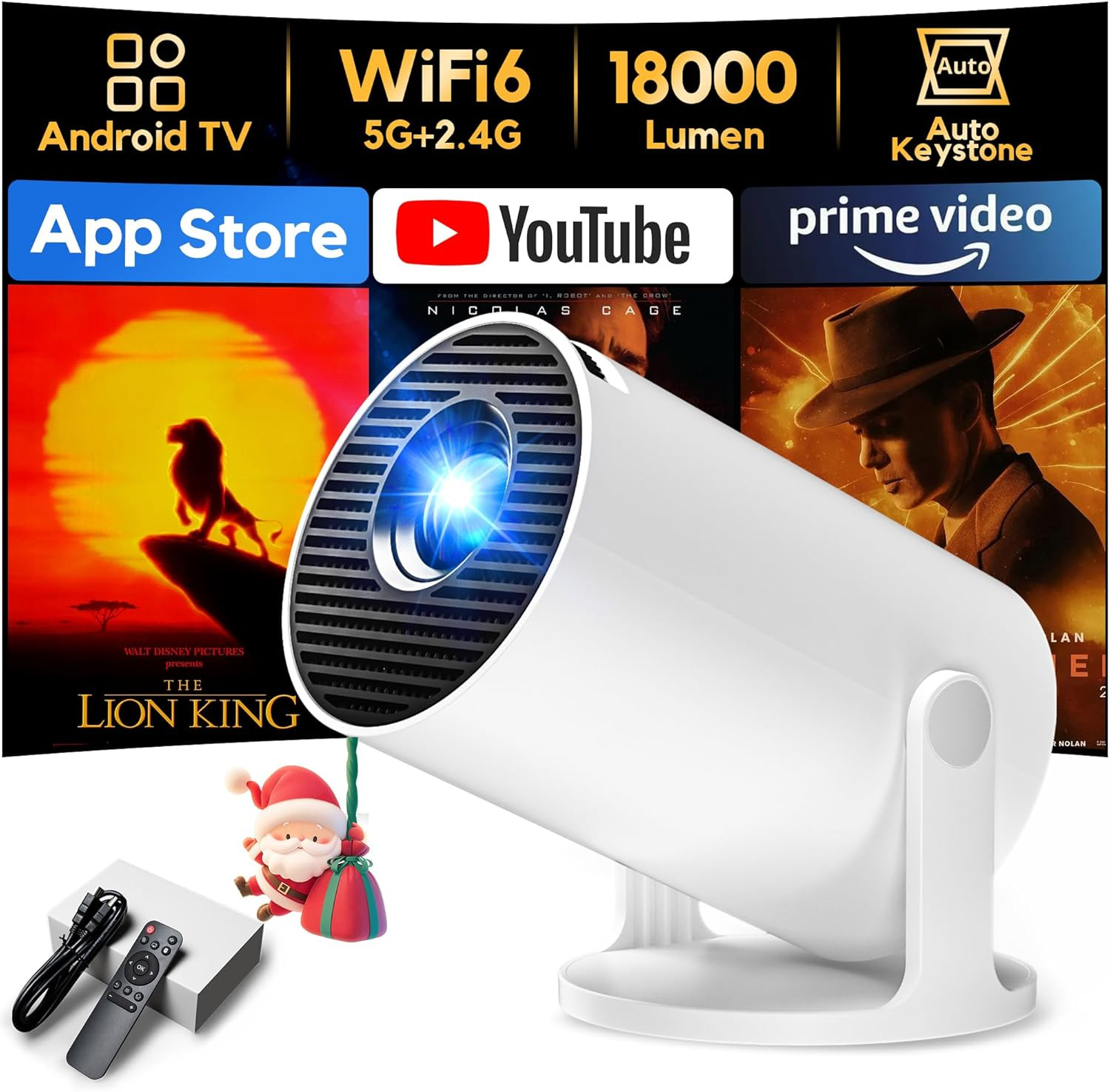 Videoproiettore Design O2 2026: Eleganza, 18000 Lumen e Rotazione 180°