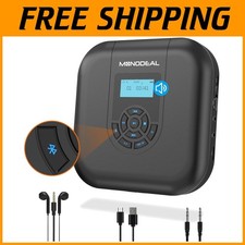 Portable Bluetooth CD Player with Speakers