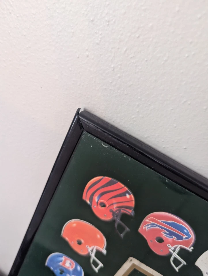 1980's Miller High Life 28 Team NFL Helmet Mirror Rare Bar Pre Expansion Vintage - Image 3 of 4