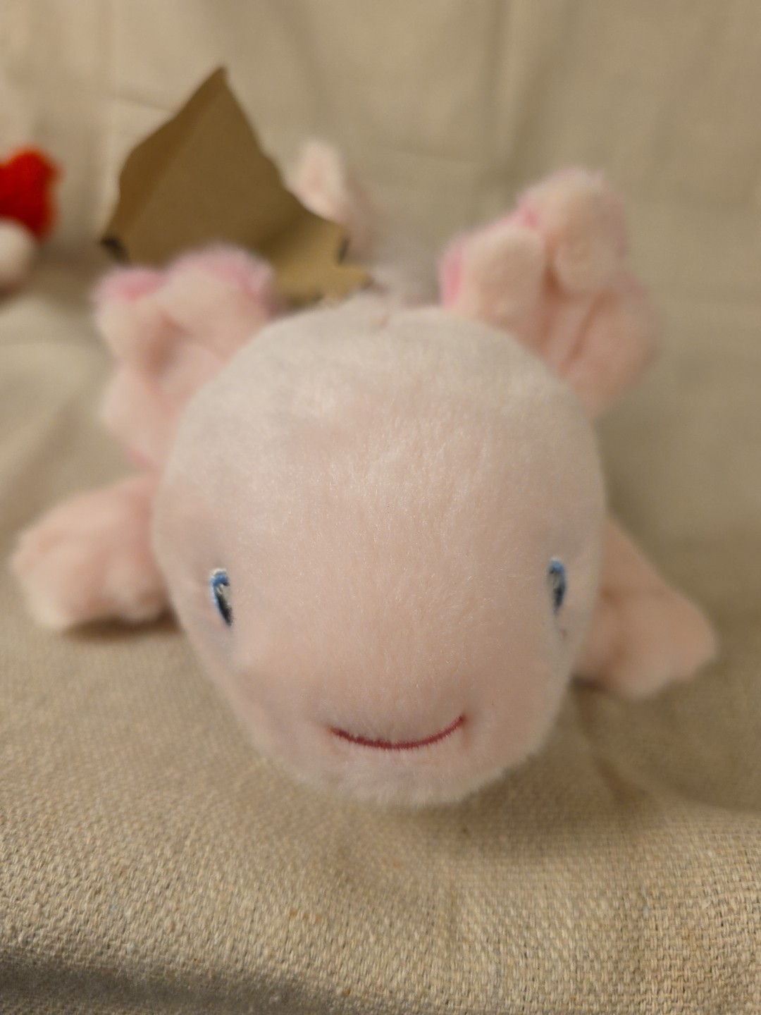 Aurora Axolotl Pink Plush 14.5" Stuffed Animal Eco Nation
