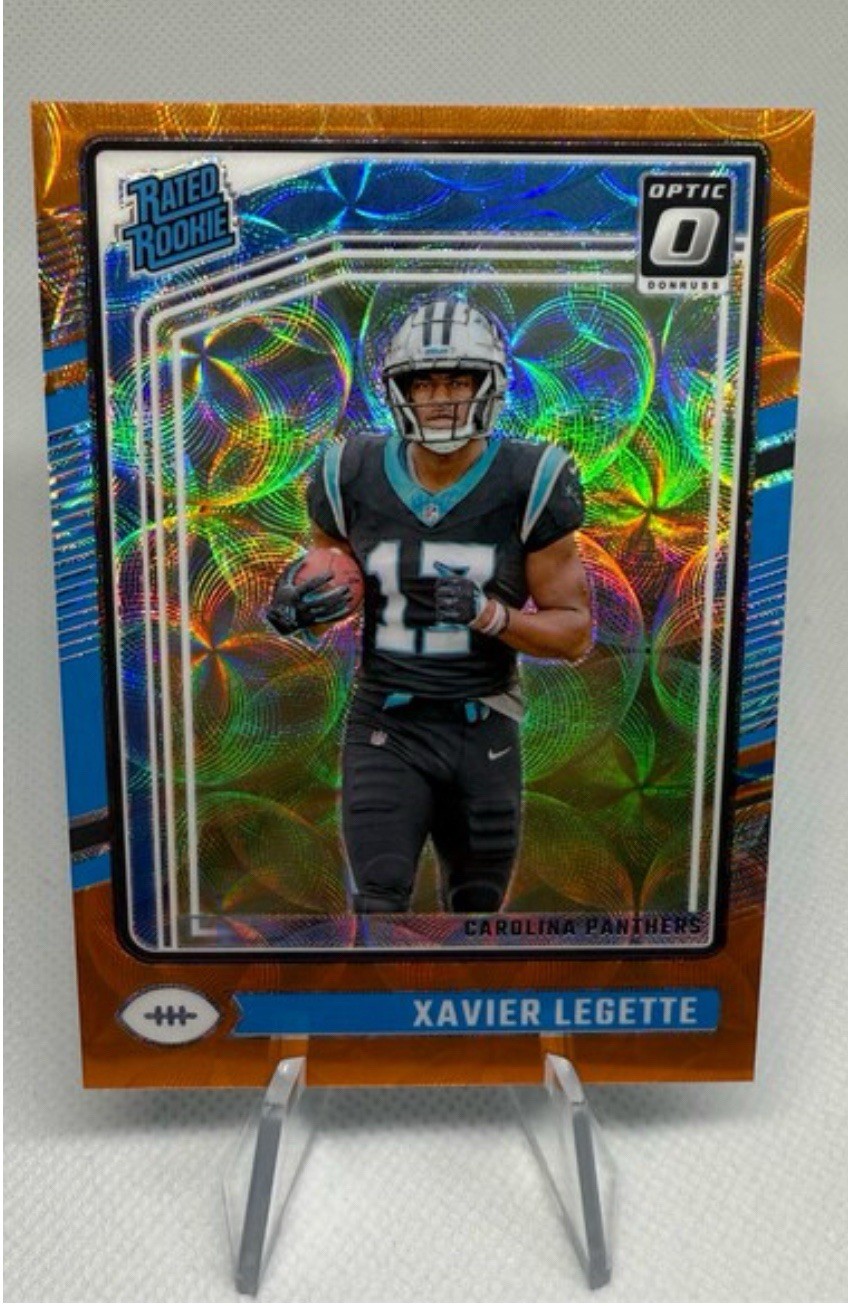 2024 Panini Donruss Optic - Xavier Legette #299 Orange Scope /79 (RC)