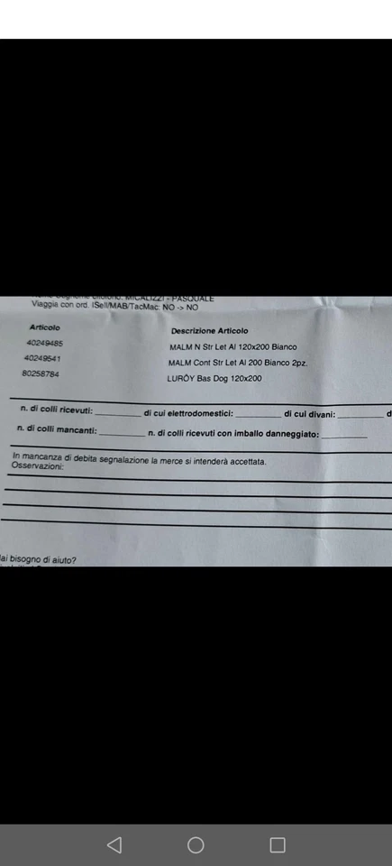 Struttura Letto alla Francese 120x200 Bianco una Piazza e Mezza Camera IKEA MALM - Immagine 3 di 4