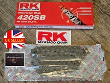 fits: HONDA XR 50 R 2002-2004 NEW RK TAKASAGO JAPANESE DRIVE CHAIN + SPLIT LINK
