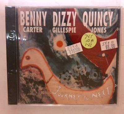 Benny Carter / Dizzy Gillespie / Quincy Jones - Journey to Next [New Sealed CD]