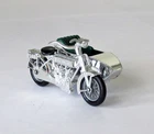 Vintage Lesney Matchbox Y-8 Sunbeam Motorcycle Milford Sidecar NEAR MINT 1962
