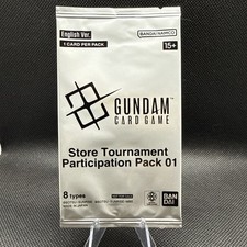 Store Tournament Participation Pack 01 - NM Sealed - Gundam Card Game TCG