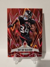 2025 Panini Phoenix Ray-Ray McCloud /99 Red #40 Falcons