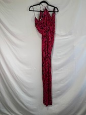 HALSTON Deana Gown Size 12 with Stains (Loose Stitch, Small Hole) Ex-RTR