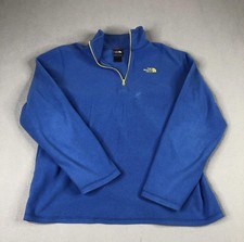 The North Face Fleece Pullover Mens Large Blu...