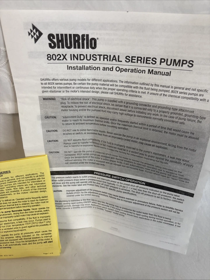 Bomba de diafragma Shurflo 8025-213-256 Foto 4 de 4