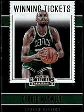 2017-18 Panini Contenders #24 Cedric Maxwell Winning Tickets E1