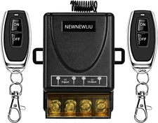 12 Volt Remote Switch Wireless,DC12V/24V/48V/72V/30A Relay,Remote Control Switch