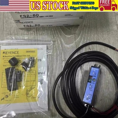 1PC New Keyence FS2-60 Fiber Photoelectric Sensor FS260 Free Shipping