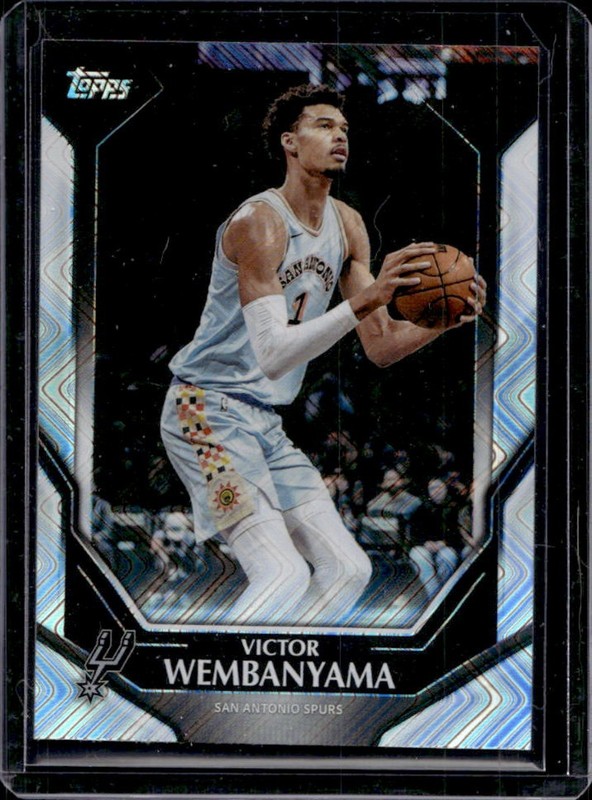 2026 Topps Collector's Kit Exclusive Victor Wembanyama Wave Foil #NBA-7