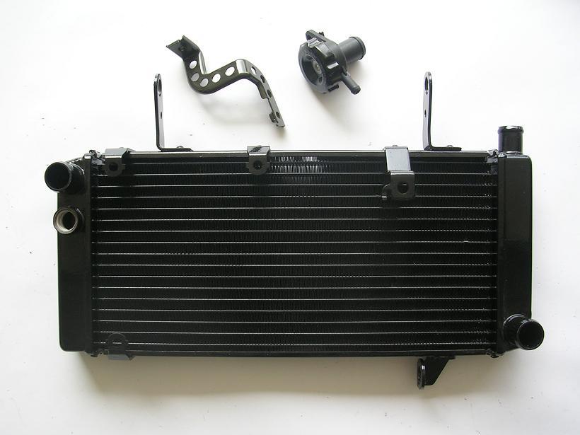 Radiateur de rechange Suzuki SV1000S performance thermique accrue pour moto de 2003-2008