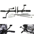 Black Forward Controls Linkage Set for Harley-Davidson XL 883 Sportster 00-03