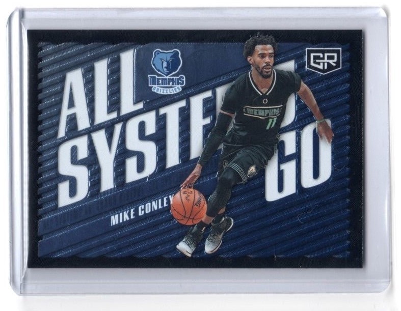MIKE CONLEY 2016-17 GRAND RESERVE "ALL SYSTEMS GO" CASE HIT - MEMPHIS GRIZZLIES!
