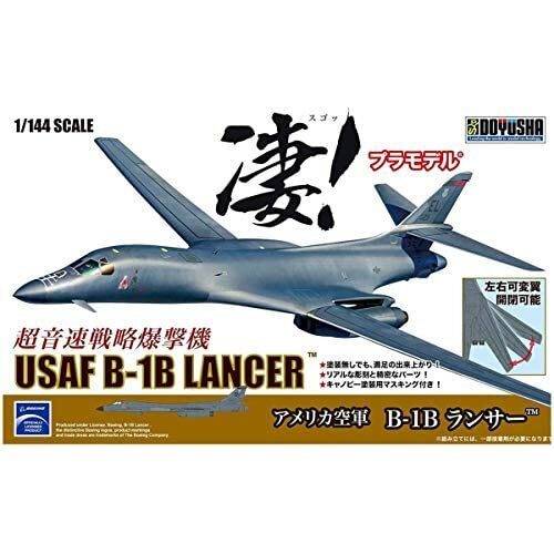ДОЮША 1144 Пластиковая модель 4 ВВС США B-1B LANCER Kit с новым трекингом 18990₽