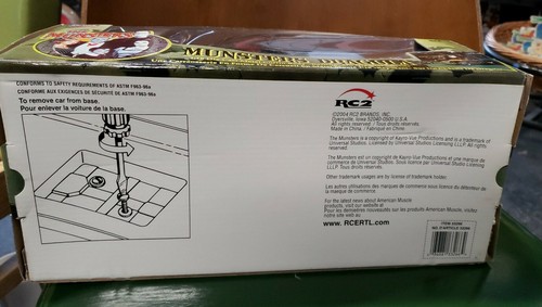 MUNSTERS DRAGULA 1:18 Scale Die Cast Metal RC2 JoyRide 2003 NEW in Box - Picture 9 of 12