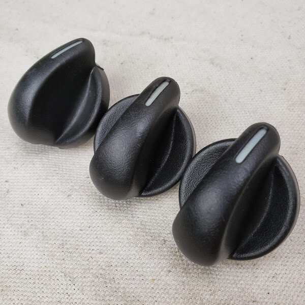 2002 2005 Chevy Cavalier AC Heater Fan Temperature Control Knob Black