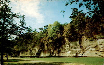 White Pines State Park, Oregon, Illinois, Ektachrome, Henry Brueckner Postcard