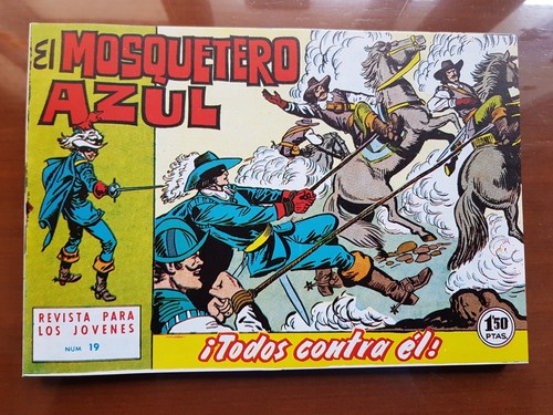 EL MOSQUETERO AZUL. EDICION FACSIMIL COMPLETA. PERFECTO ESTADO - Imagen 19 de 24