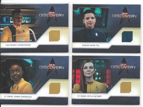 Star Trek Discovery temporada 4 - selección de tarjetas autógrafos y reliquias casi nuevo Rittenhouse - Imagen 12 de 79