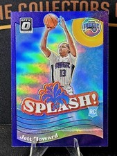 JETT HOWARD 2023-24 DONRUSS OPTIC BASKETBALL SPLASH! PURPLE PRIZM ROOKIE RC 