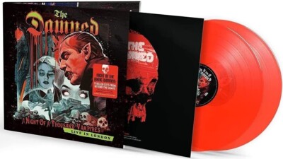 The DAMNED LP x 2 A Night Of A Thousand Vampires RED VINYL Live In London NEW