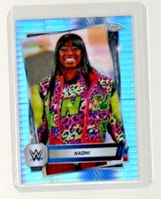 2025 Topps Chrome WWE Naomi #194 Prizm Refractor