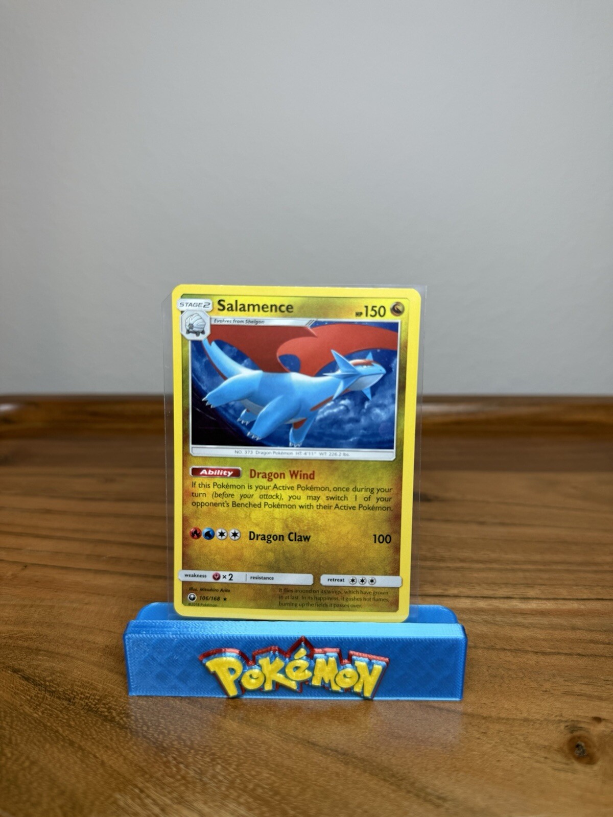 Salamence - (Cosmos Holo) 106/168 - Celestial Storm - NM