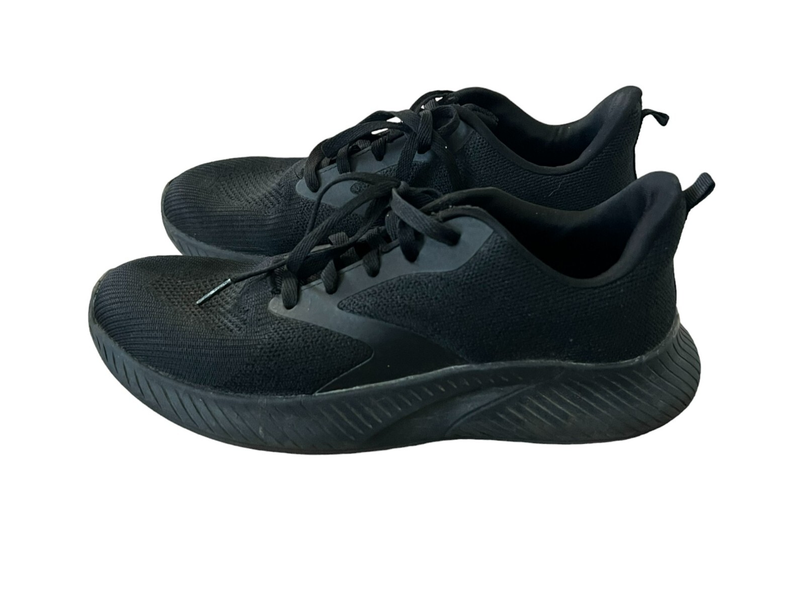 SAOLA Sneakers da uomo nere Athletic Works taglia 9 5 core jogger maglia stringata MNAW22AC004L