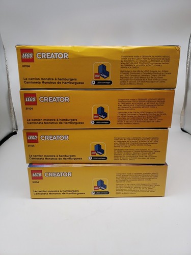 LOTE DE 4 LEGO CREATOR: Monster Burger Truck (31104) NUEVO EN CAJA / RETIRADO - ENVÍO GRATUITO - Imagen 12 de 18
