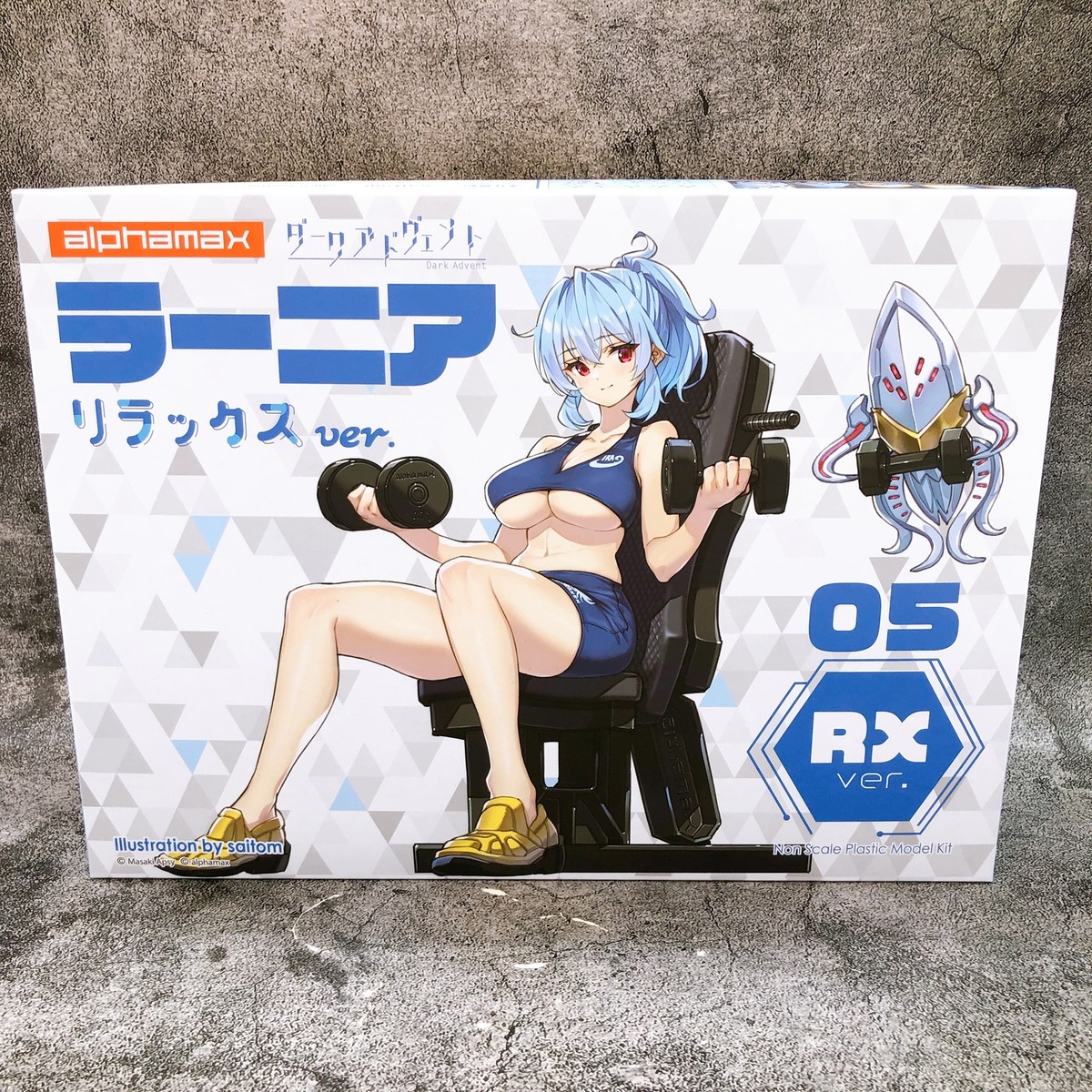 DarkAdvent Rania Relax Ver. Non Scale Plastic Model Kit Alphamax