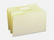 2 boxes Smead 15330 File Folders w/ Assorted 1/3-Cut Tab - Legal, Manila