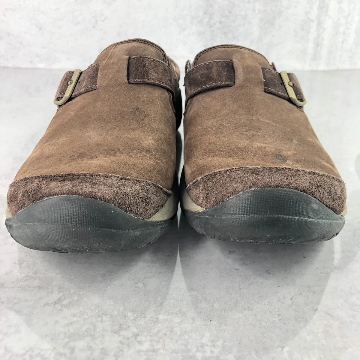 Merrell Encore Buckle Bracken Women s 7.5 Shoes Brown Leather Slip