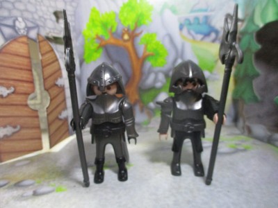 Playmobil Chevaliers Noir - Set 4517 D'occasion, Pour Collection Ou Jouet Enfant