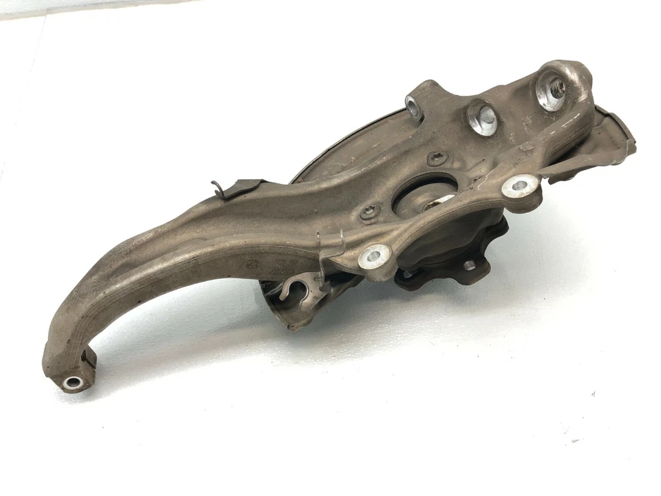 BMW 740I 2016-2019 conductor izquierdo eje delantero buje nudillo fabricante de equipos originales. Foto 3 de 4