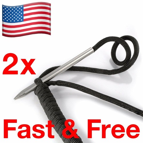 3” Paracord Lacing Needle 550 FID, Stainless Steel Stitching Weaving