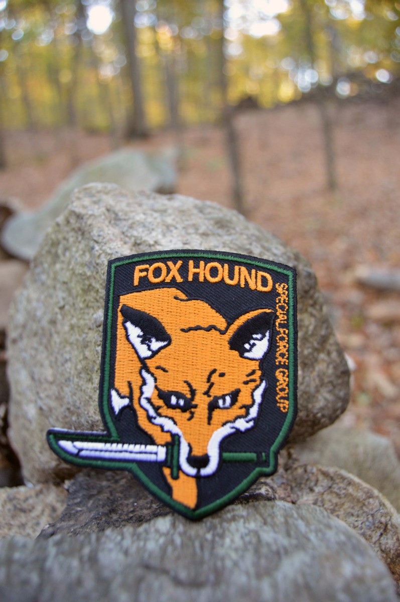 FOX HOUNDロゴ ランチケース L GEAR コナミスタイル限定 Amazon.com: Metal Gear Solid MSX Foxhound Patch Hook and Loop