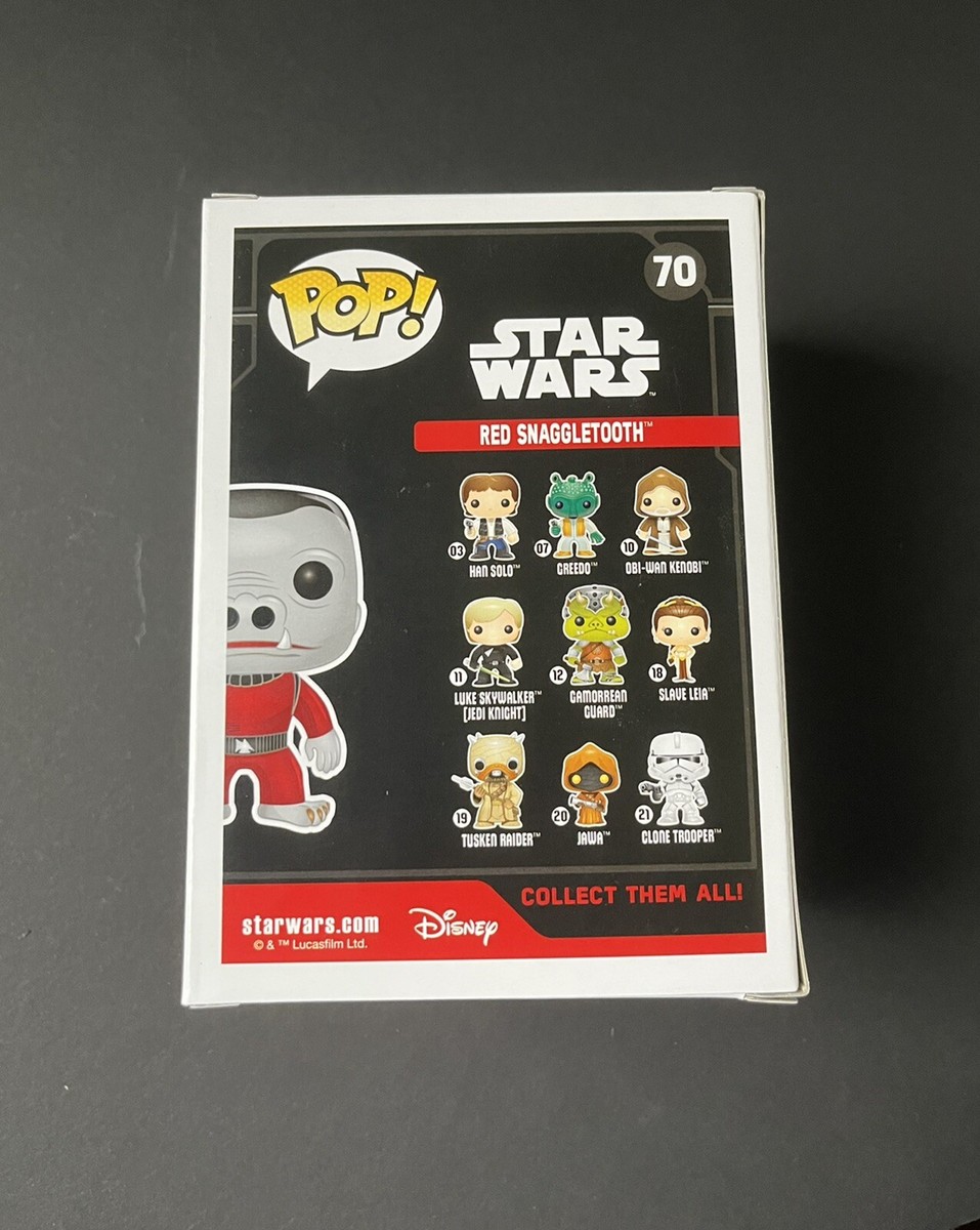 Funko Pop Red Snaggletooth #70 Smugglers Bounty Exclusive | eBay UK