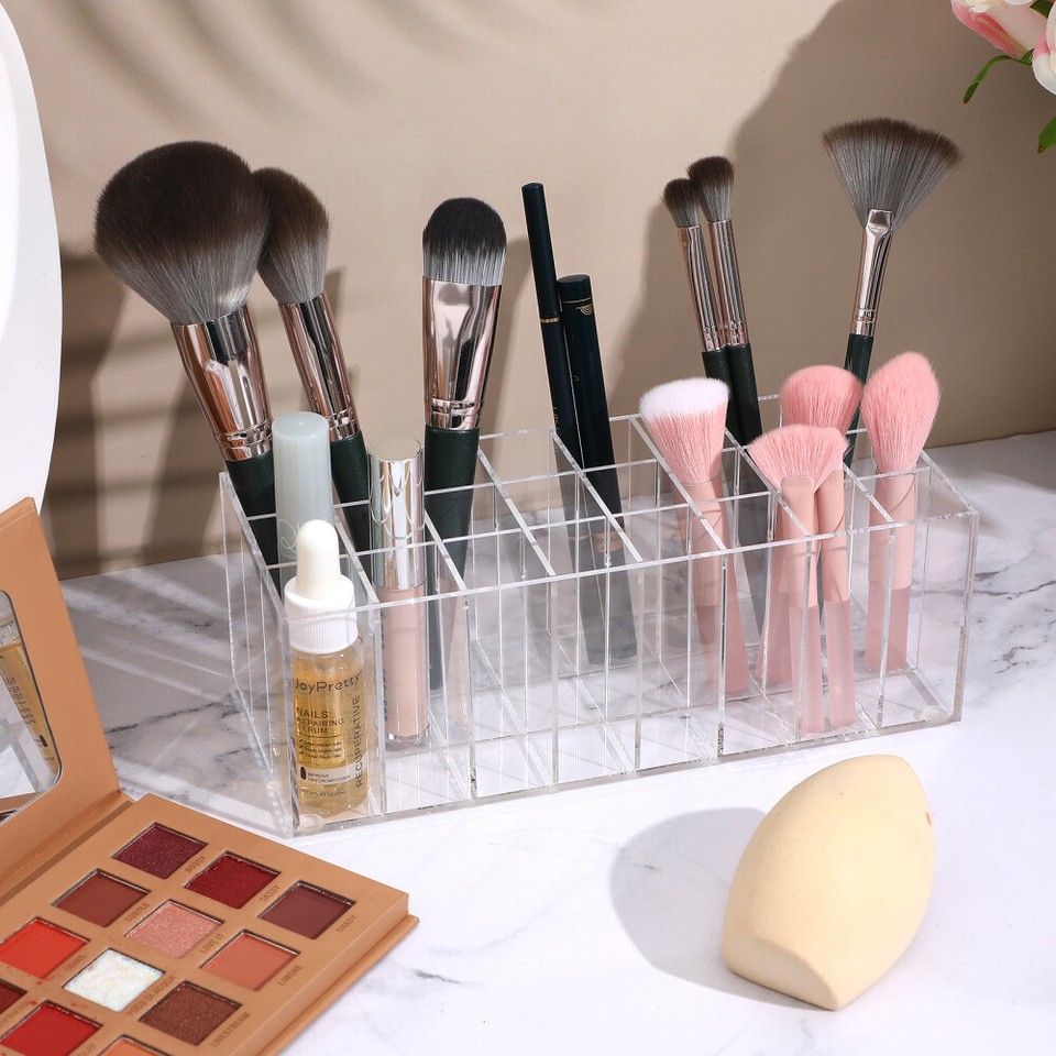 Cosmetic Lipstick Storage Display Rack Holder Acrylic Organizer eBay