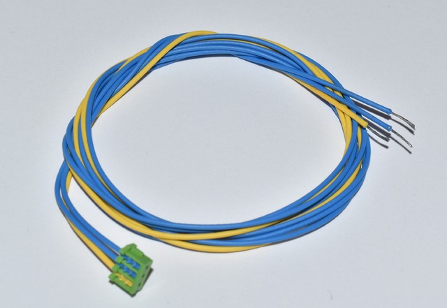 Câble De Raccordement Voie C Märklin H0 - Pour Aiguillage, Référence 74490/74491, Pack De 5